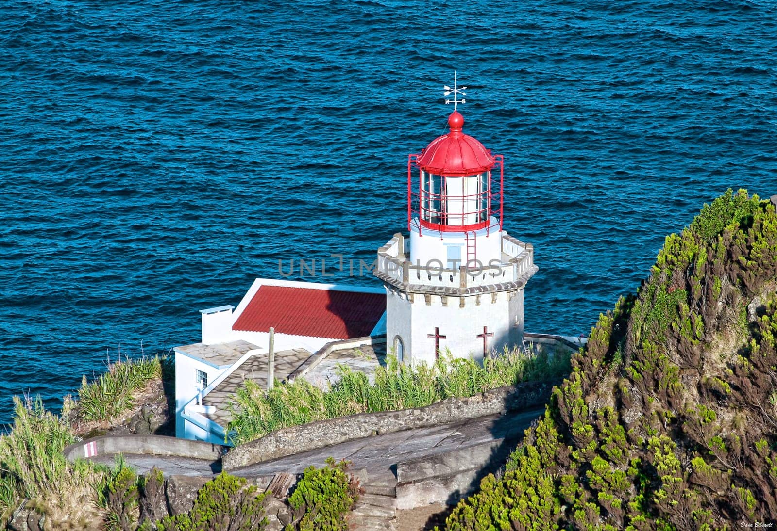 Ponta do Arnel Lighthouse, Nordaste, St Michael, Azores, Portugal