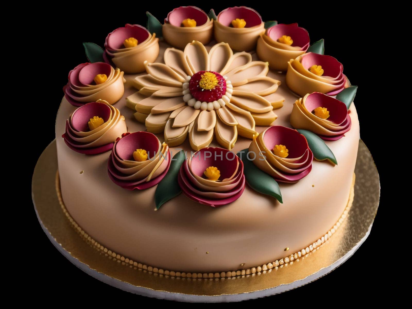 marzipan cake by gallofoto