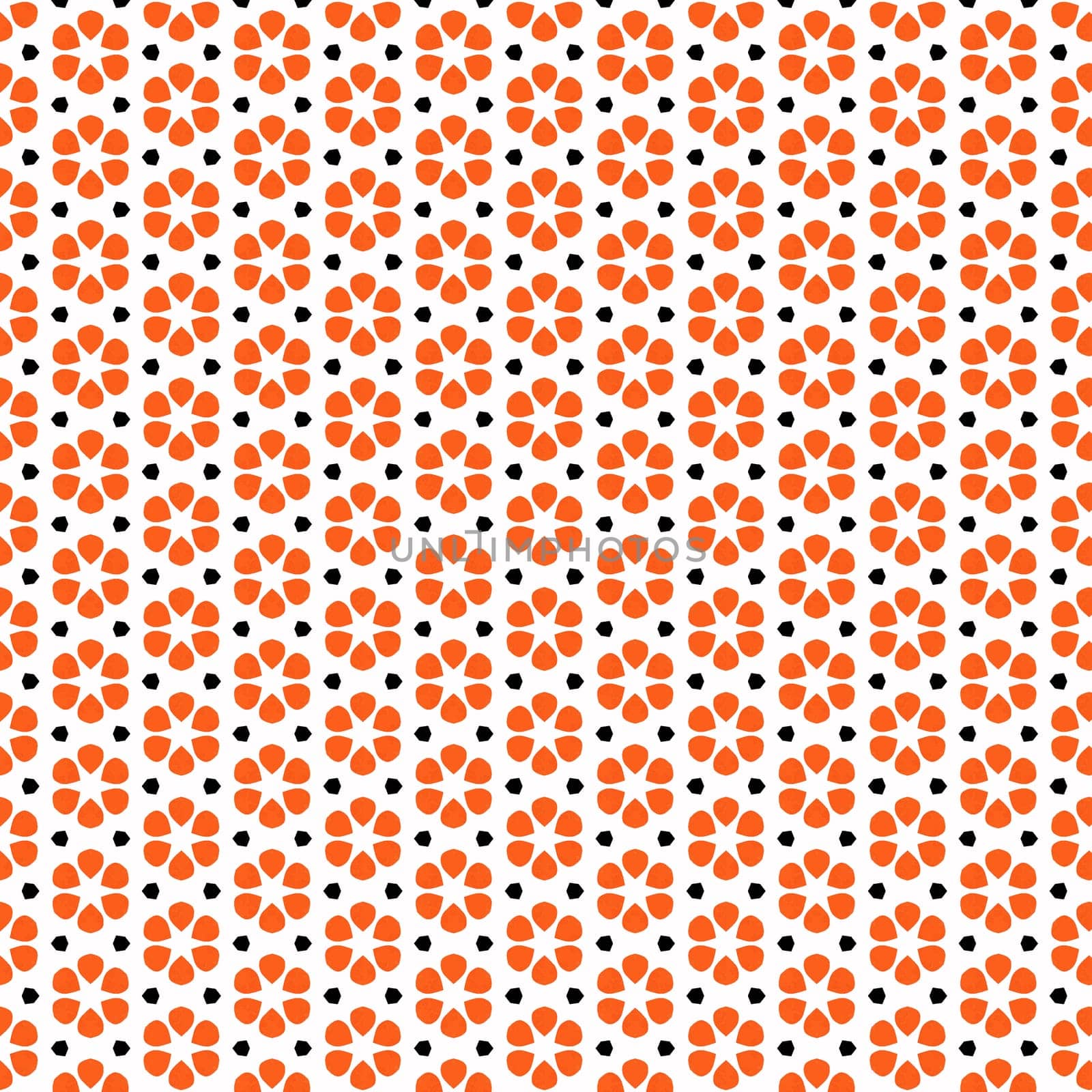 Abstract geometric shape pattern with an orange colour for background by iamnoonmai