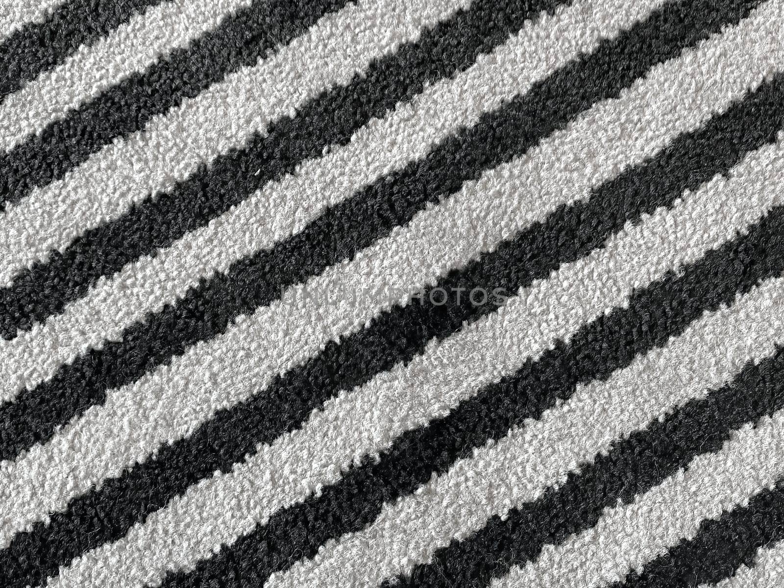 carpet stripe pattern black and white. texture background black and white nobody.abstract texture background.