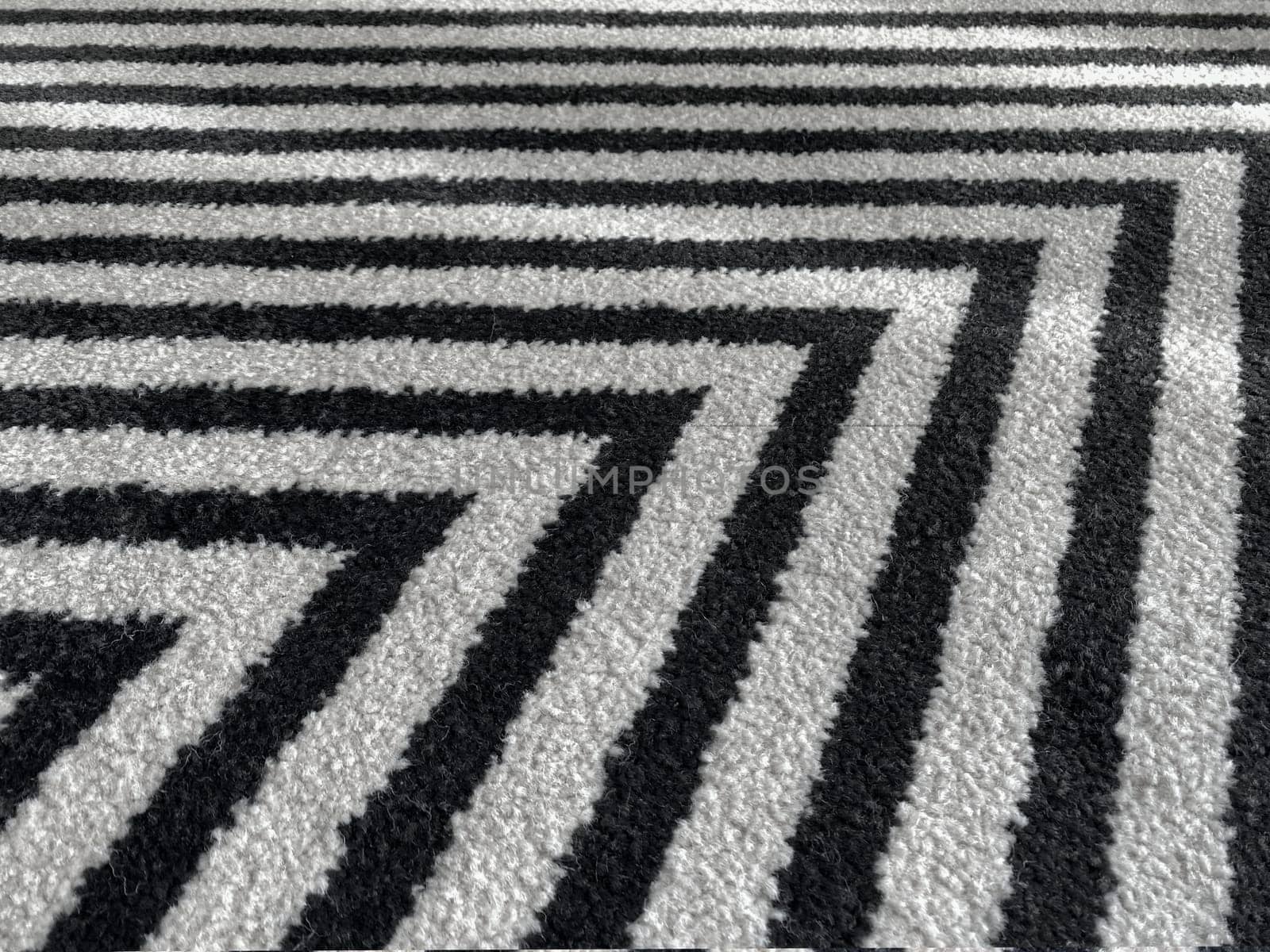 white rug or carpet stripe pattern with black stripes. texture b by capple
