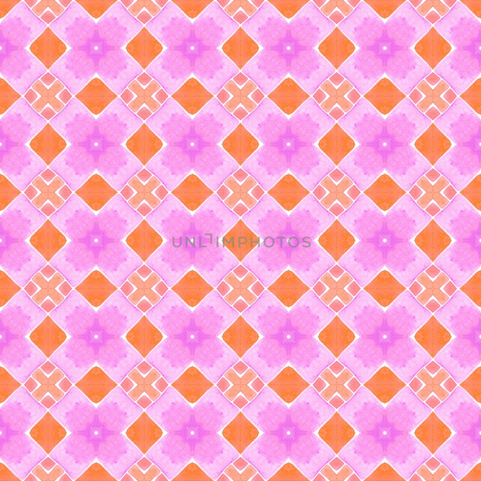 Striped hand drawn design. Orange adorable boho chic summer design. Repeating striped hand drawn border. Textile ready cool print, swimwear fabric, wallpaper, wrapping.
