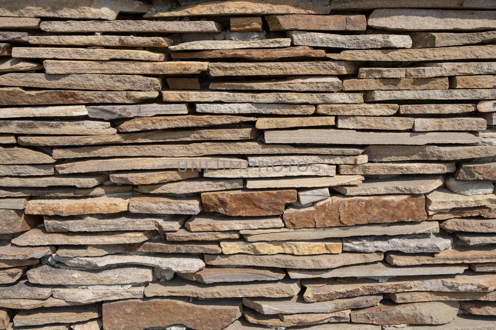 Drywall in Ghandruk, Nepal. Stone wall of a house. by igor010