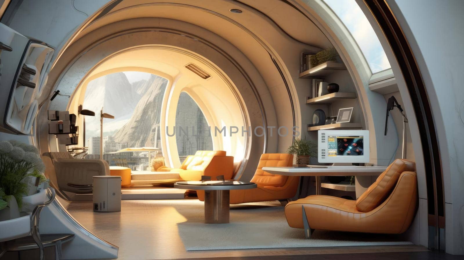 Capsule type apartment, high technology by cherezoff