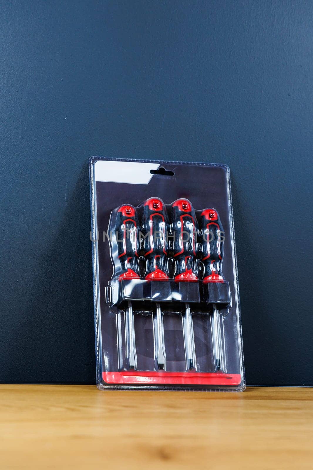 A set of construction tools, tools for builders. Set of screwdrivers
