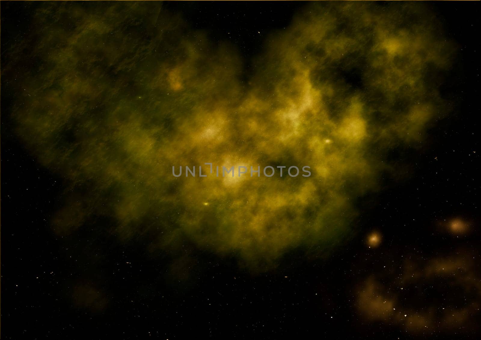 Far being shone nebula and star field against space. Elements of this image furnished by NASA .
