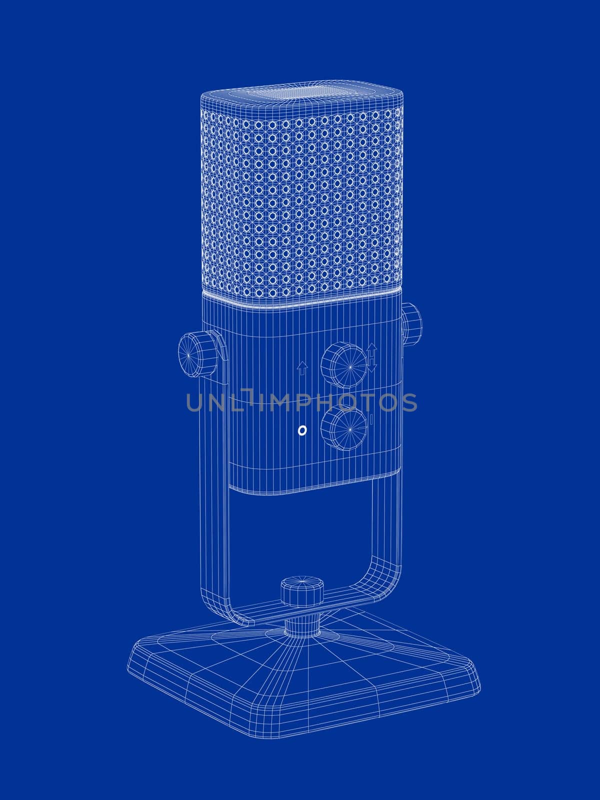 3D model of studio microphone
 by magraphics