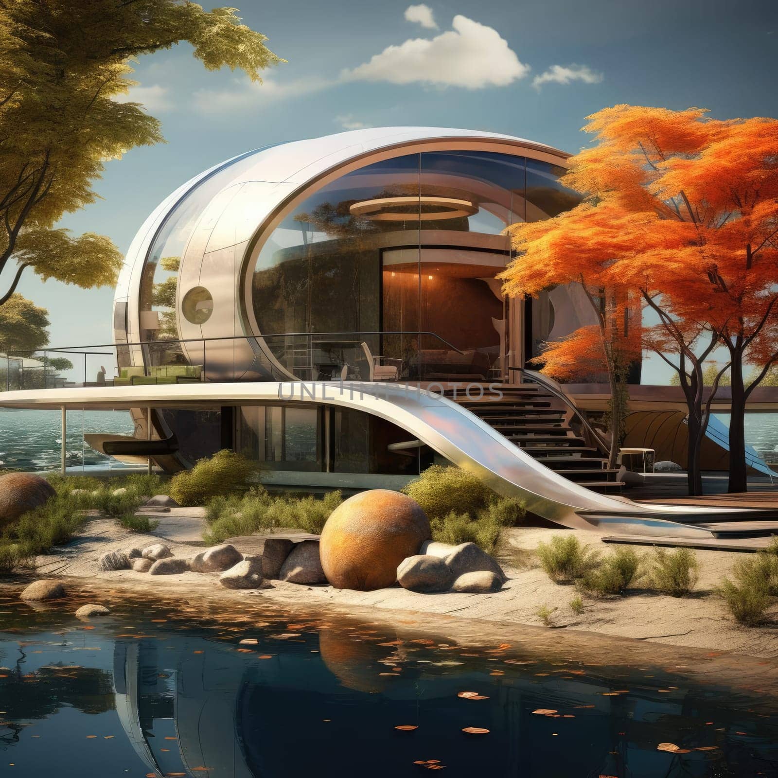 Cottage of the future by cherezoff