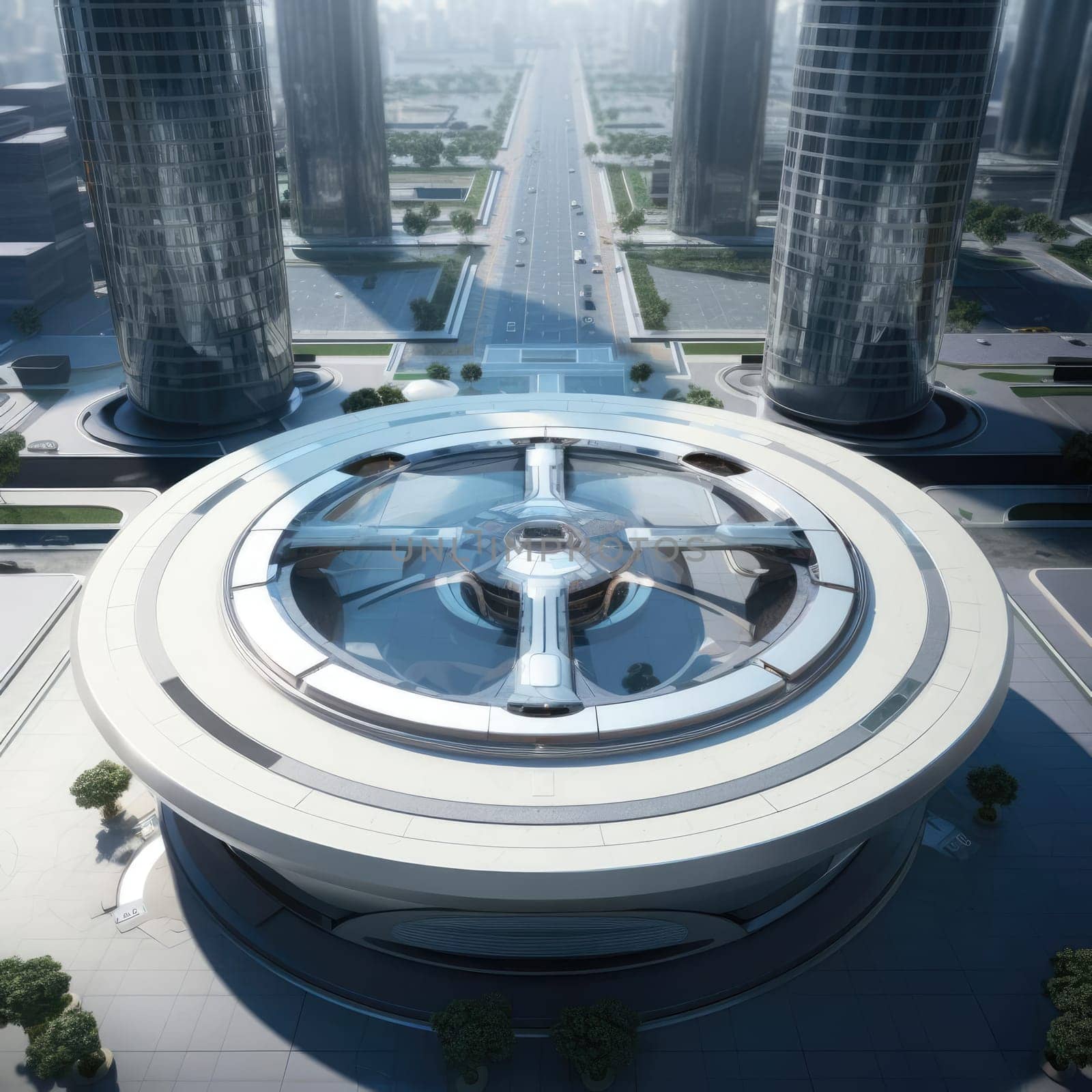 The roof of the skyscraper of the future, new technologies