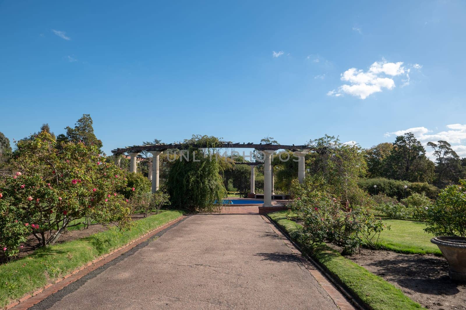 El Prado Park in Montevideo, in the Capital of Uruguay, wooded area.