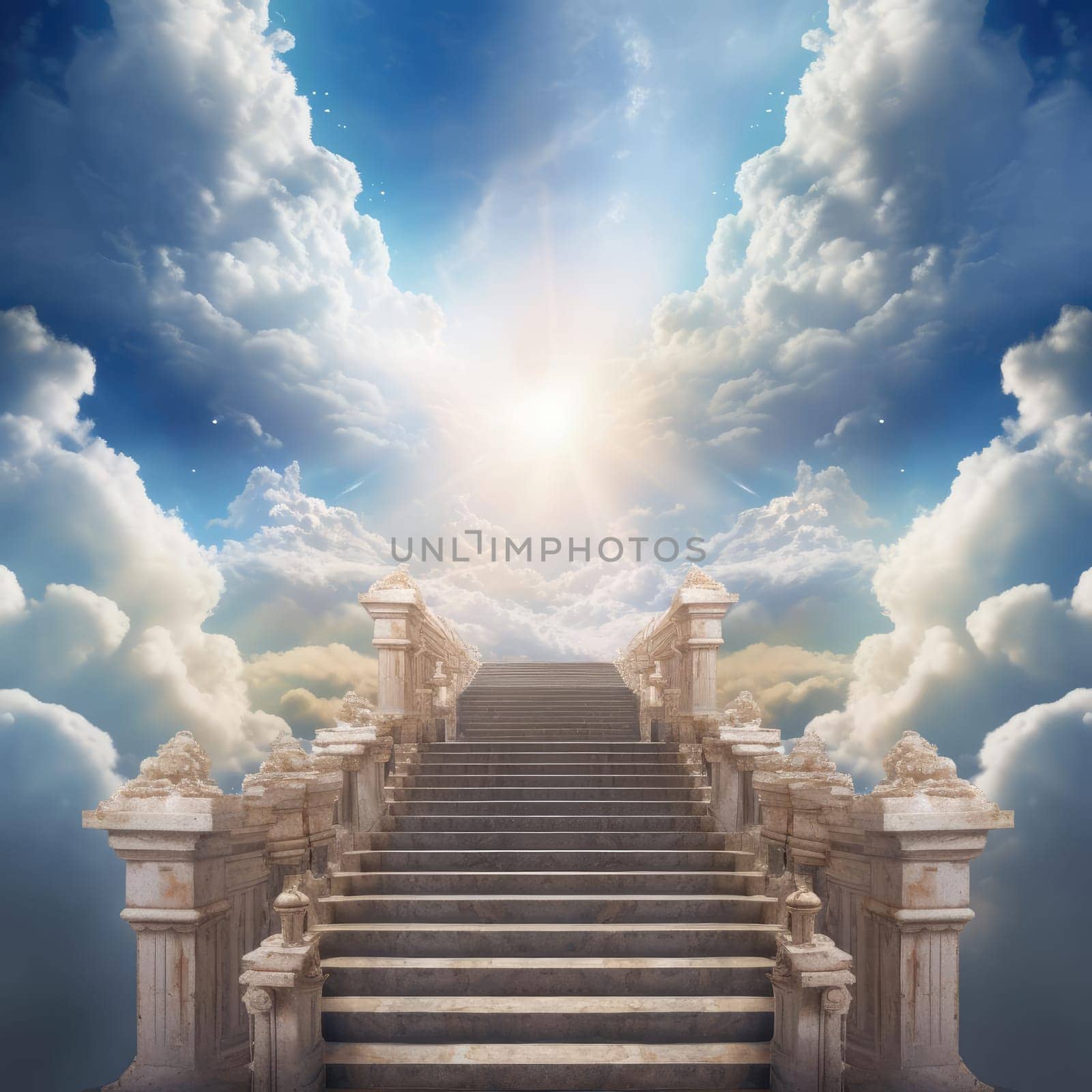 Stairway leading to heaven by cherezoff