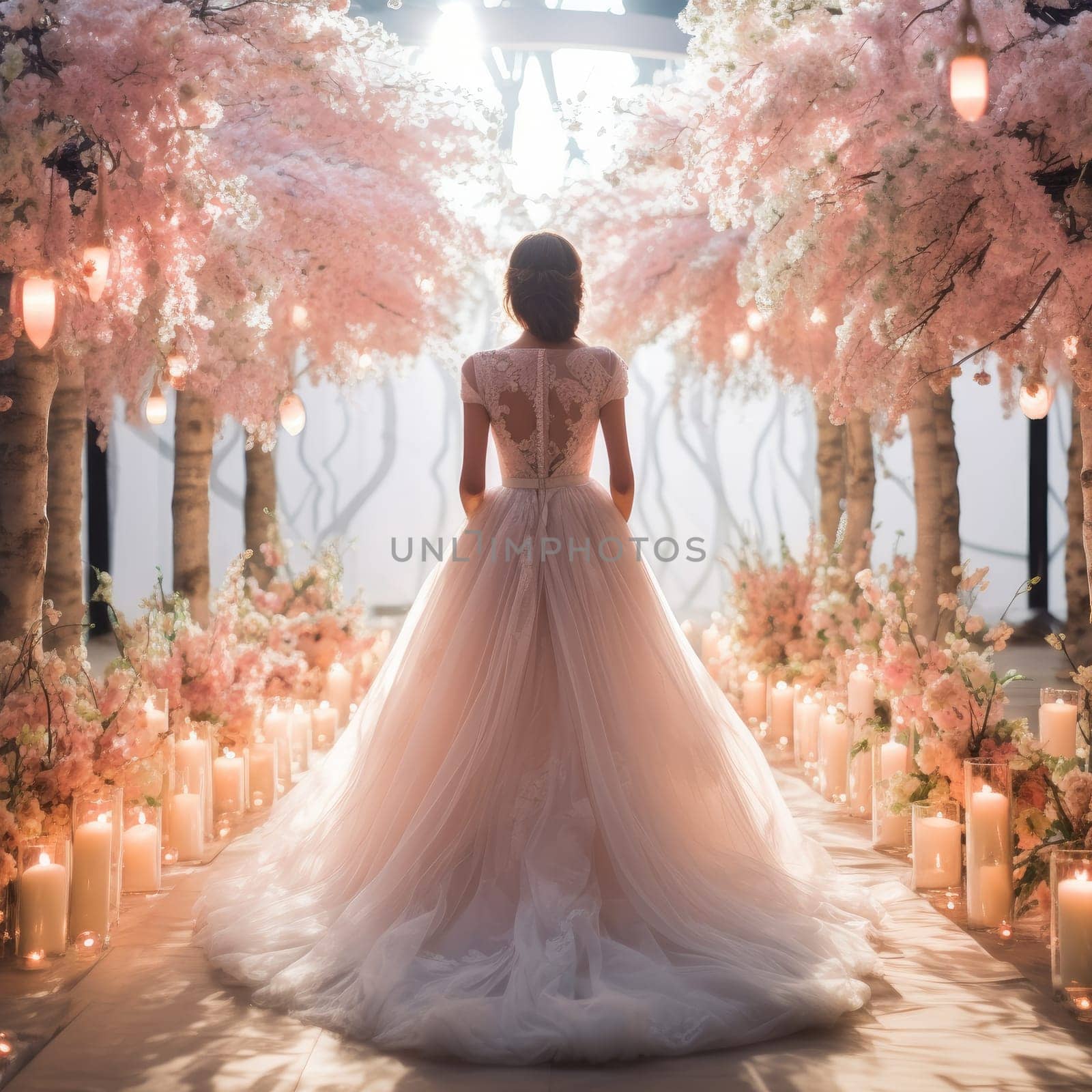 The bride at the perfect wedding by cherezoff