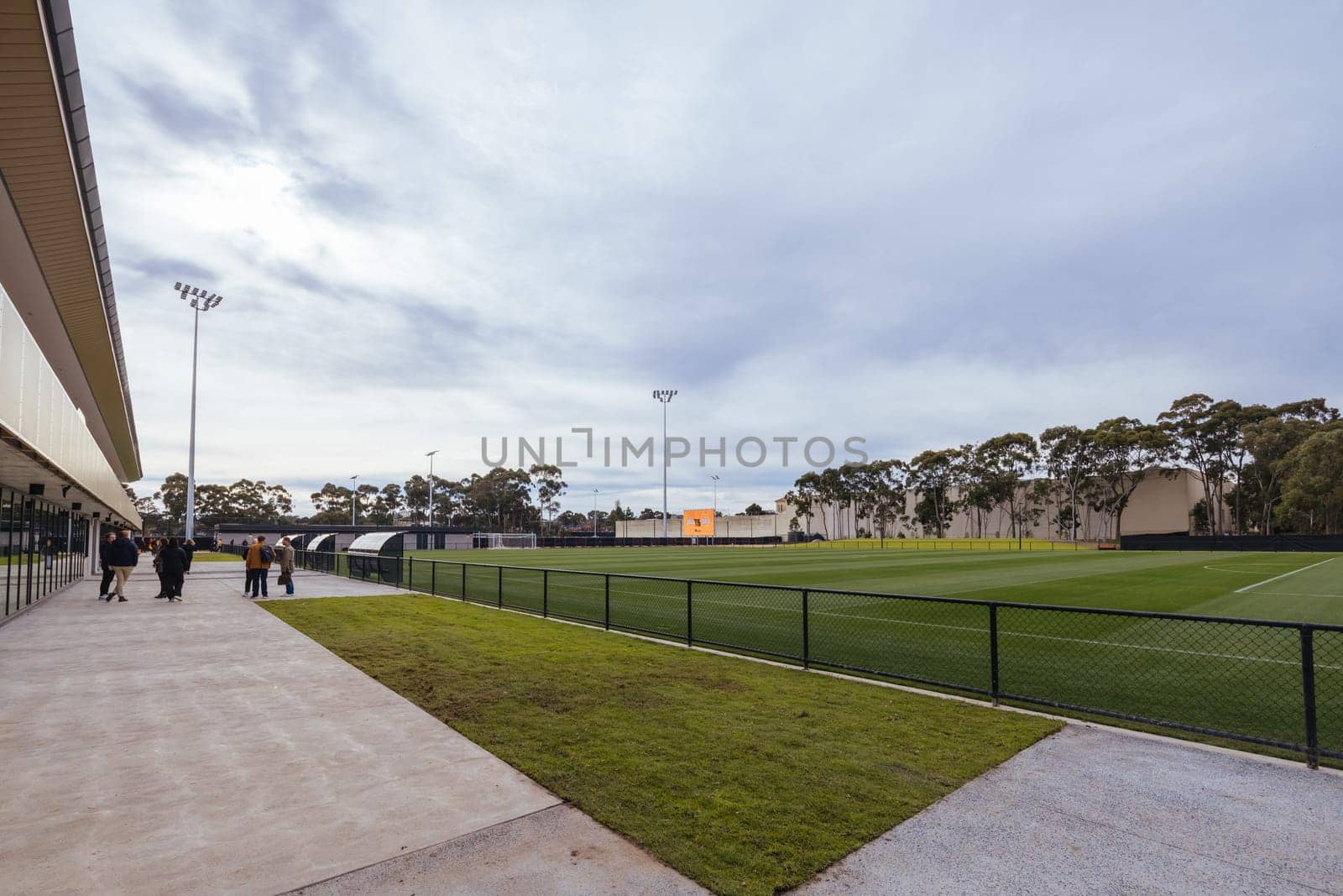 MELBOURNE, AUSTRALIA - JULY 03: Official opening of the Australian Matildas training facility and FIFA 2023 Women's World Cup squad announcement at La Trobe University on July 03, 2023 in Melbourne, Australia.