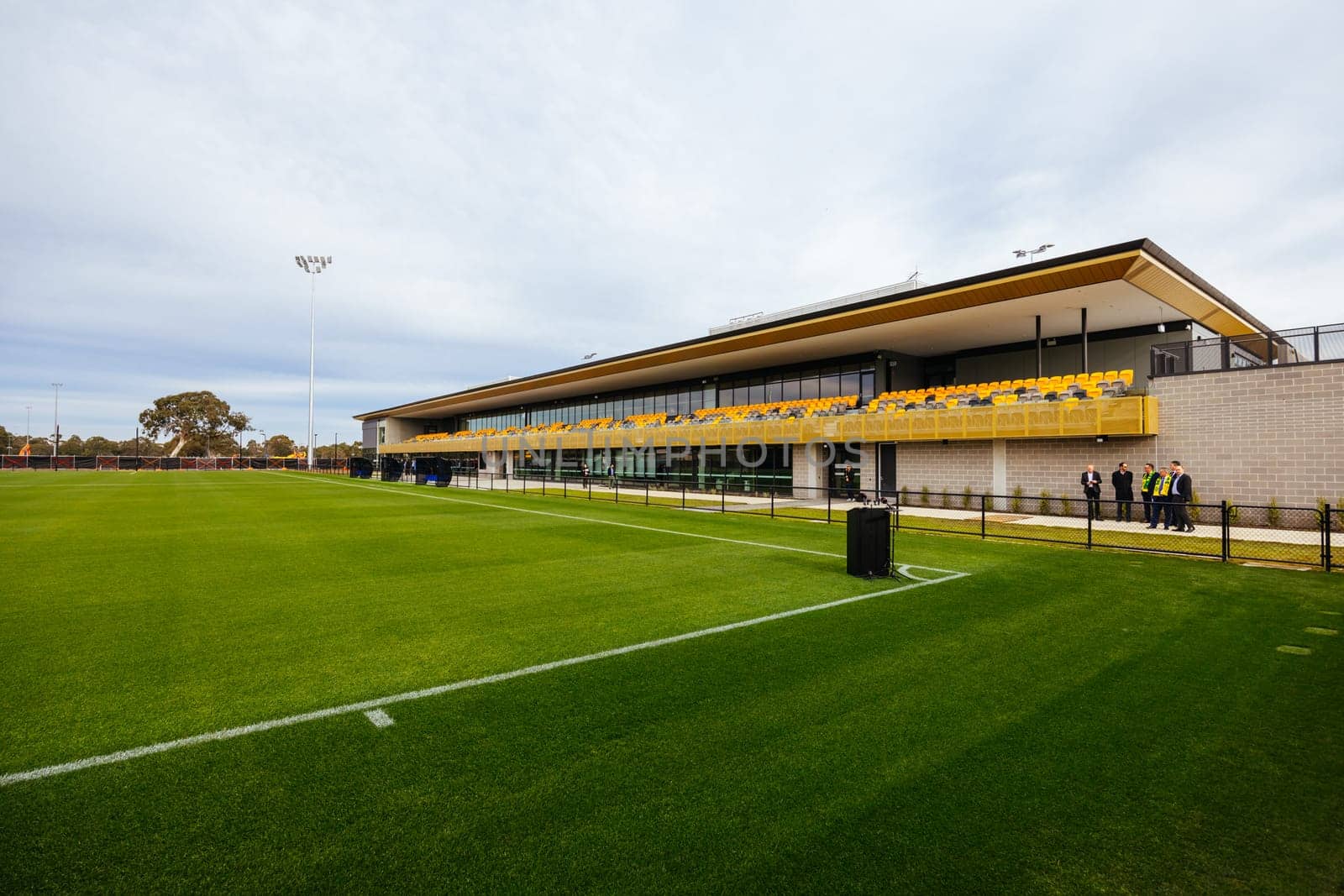 MELBOURNE, AUSTRALIA - JULY 03: Official opening of the Australian Matildas training facility and FIFA 2023 Women's World Cup squad announcement at La Trobe University on July 03, 2023 in Melbourne, Australia.
