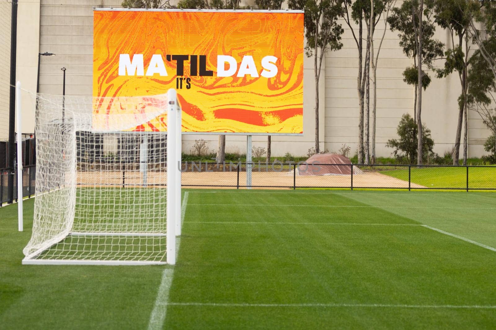 MELBOURNE, AUSTRALIA - JULY 03: Official opening of the Australian Matildas training facility and FIFA 2023 Women's World Cup squad announcement at La Trobe University on July 03, 2023 in Melbourne, Australia.
