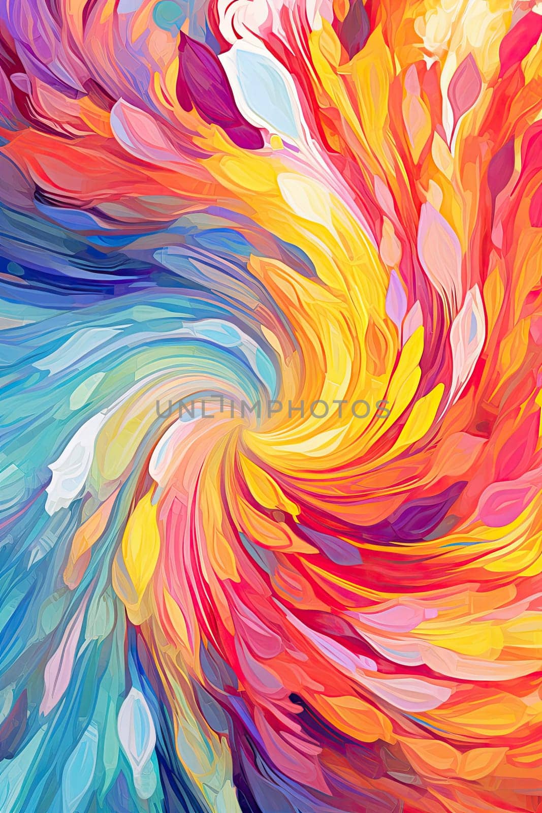 Abstract colorfull wallpaper, color splash. Background. by simakovavector