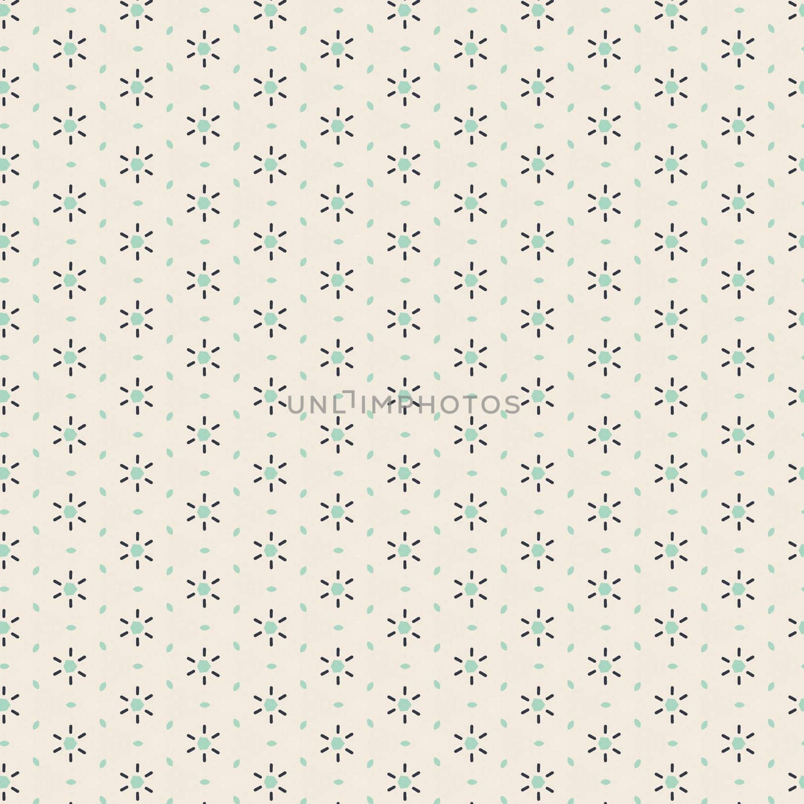 Abstract seamless pattern on white background for usage as an aesthetic and a decorative element by iamnoonmai