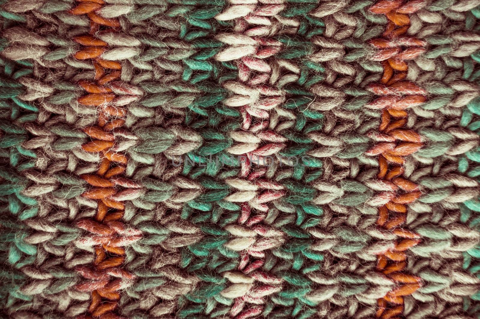 Organic knitting texture with macro wool threads. by YASNARADA