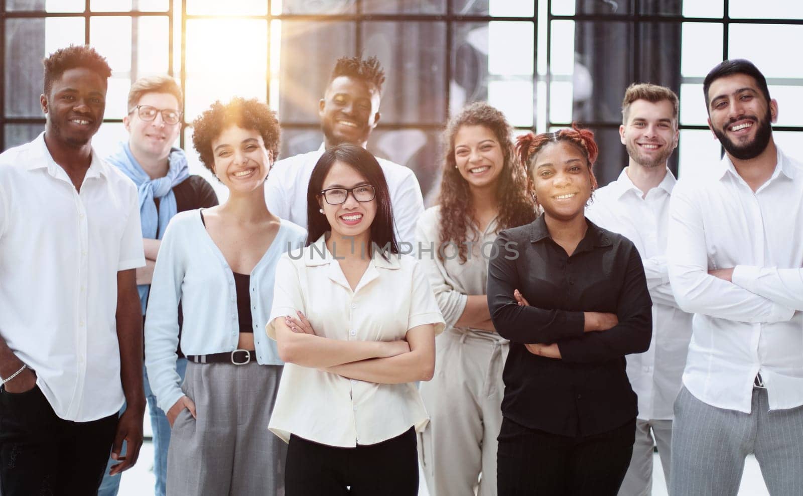 Group of young business people and designers.They working on new project.Startup concept