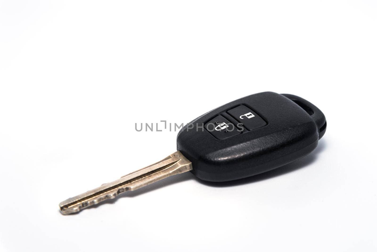car key isolated on white background