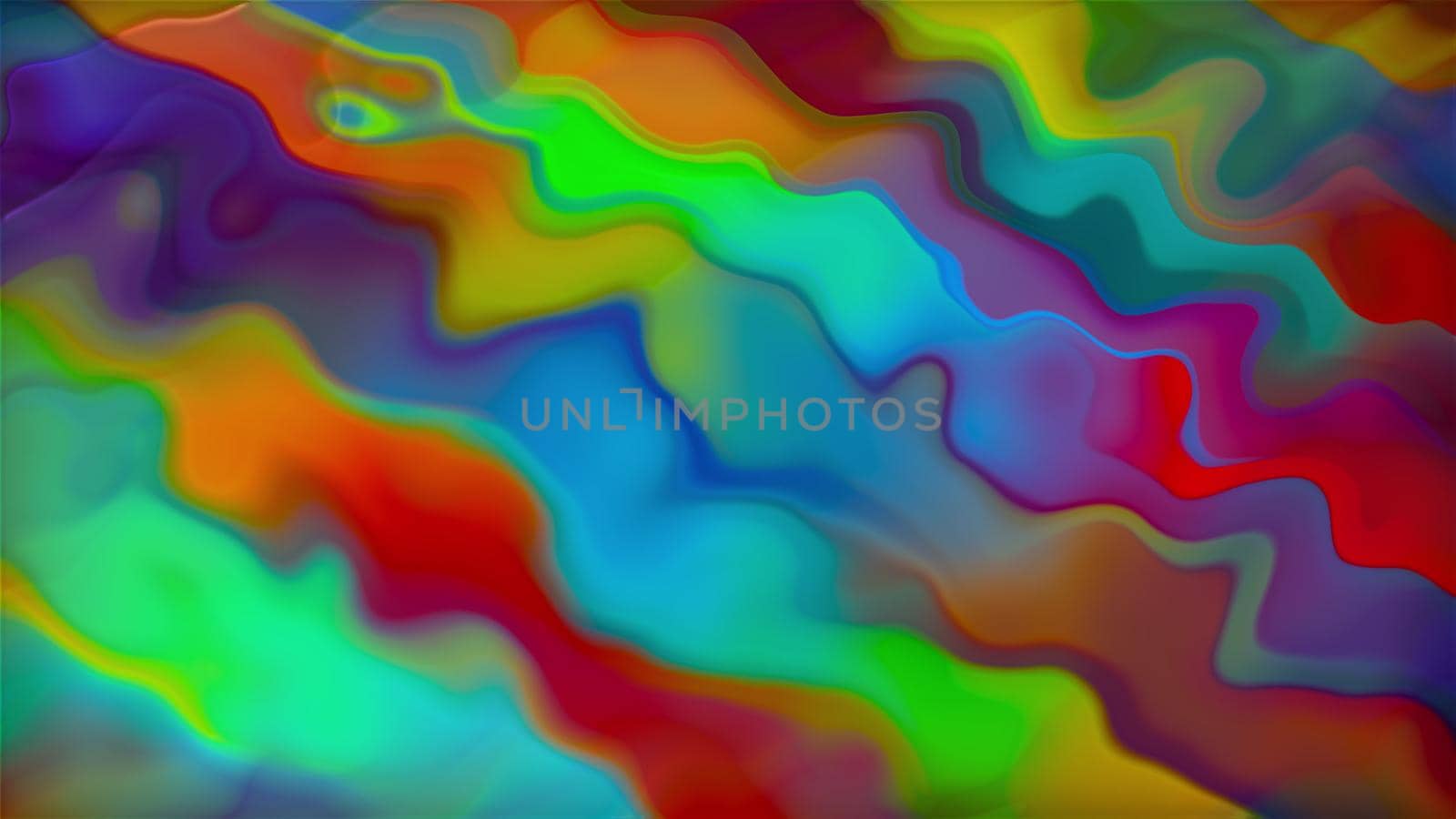 Computer generated modern abstract backdrop. 3D rendering turbulence waving surface
