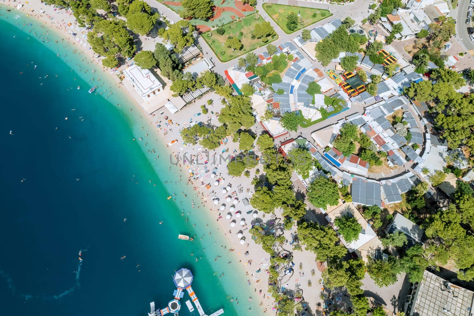 Adriatic Sea offers perfect setting for water sports like sailing, windsurfing, and kayaking. Coastal town of Makarska is famous for its beautiful beaches along Adriatic Sea.