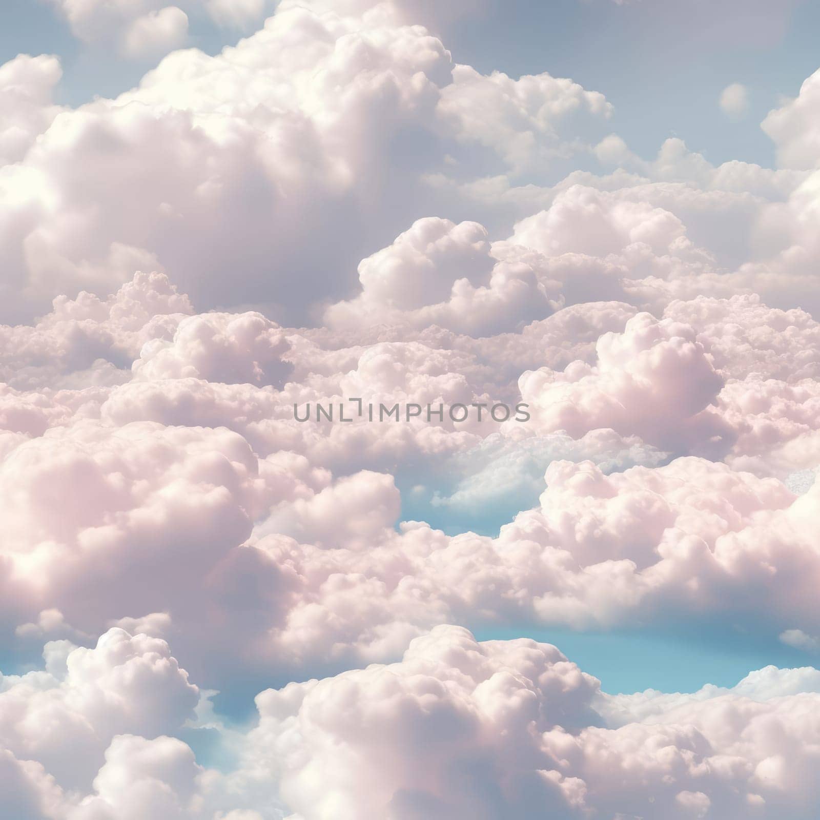 Dense clouds, seamless texture for your design