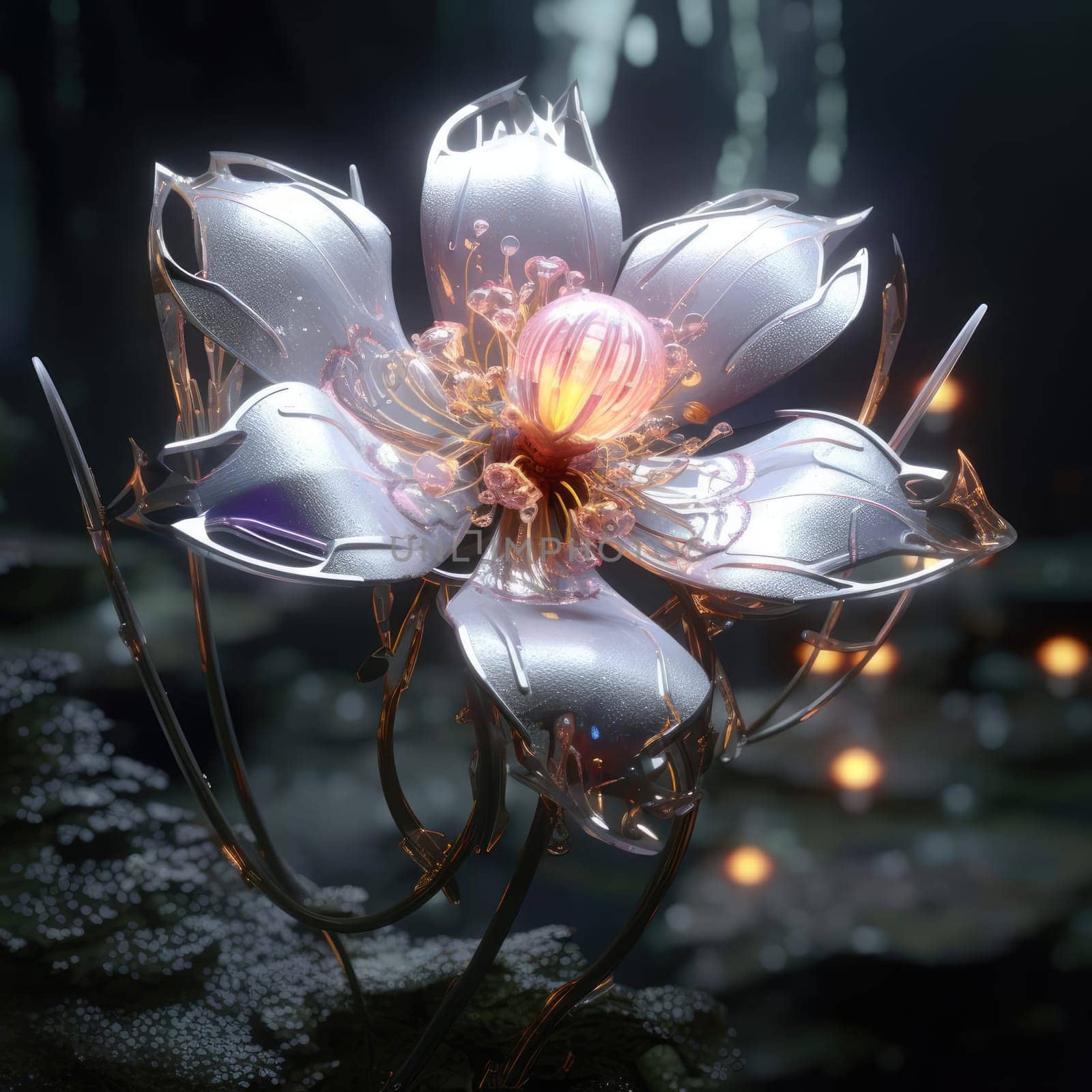 Sci-fi is a beautiful flower by cherezoff