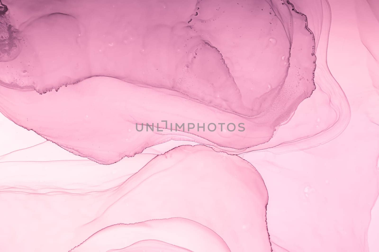 Spring Liquid Marble. Abstract Illustration. Fluid Flow Effect. Acrylic Splash. Rose Art Design. Alcohol Luxury Marble. Gentle Mix. Oil Grunge Texture. Watercolour Pink Marble.