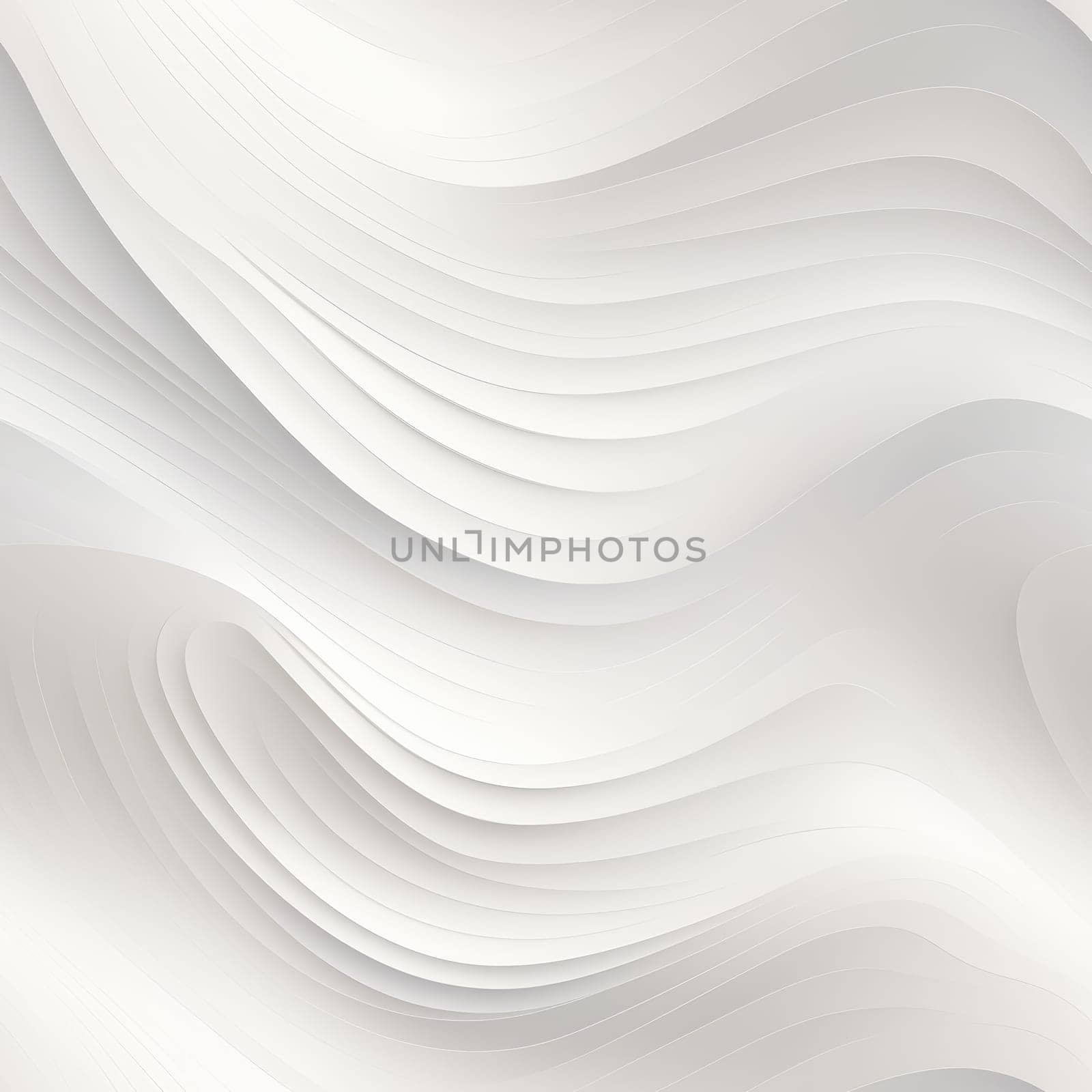 The texture is white geometric waves, seamless. Beautiful background for your design