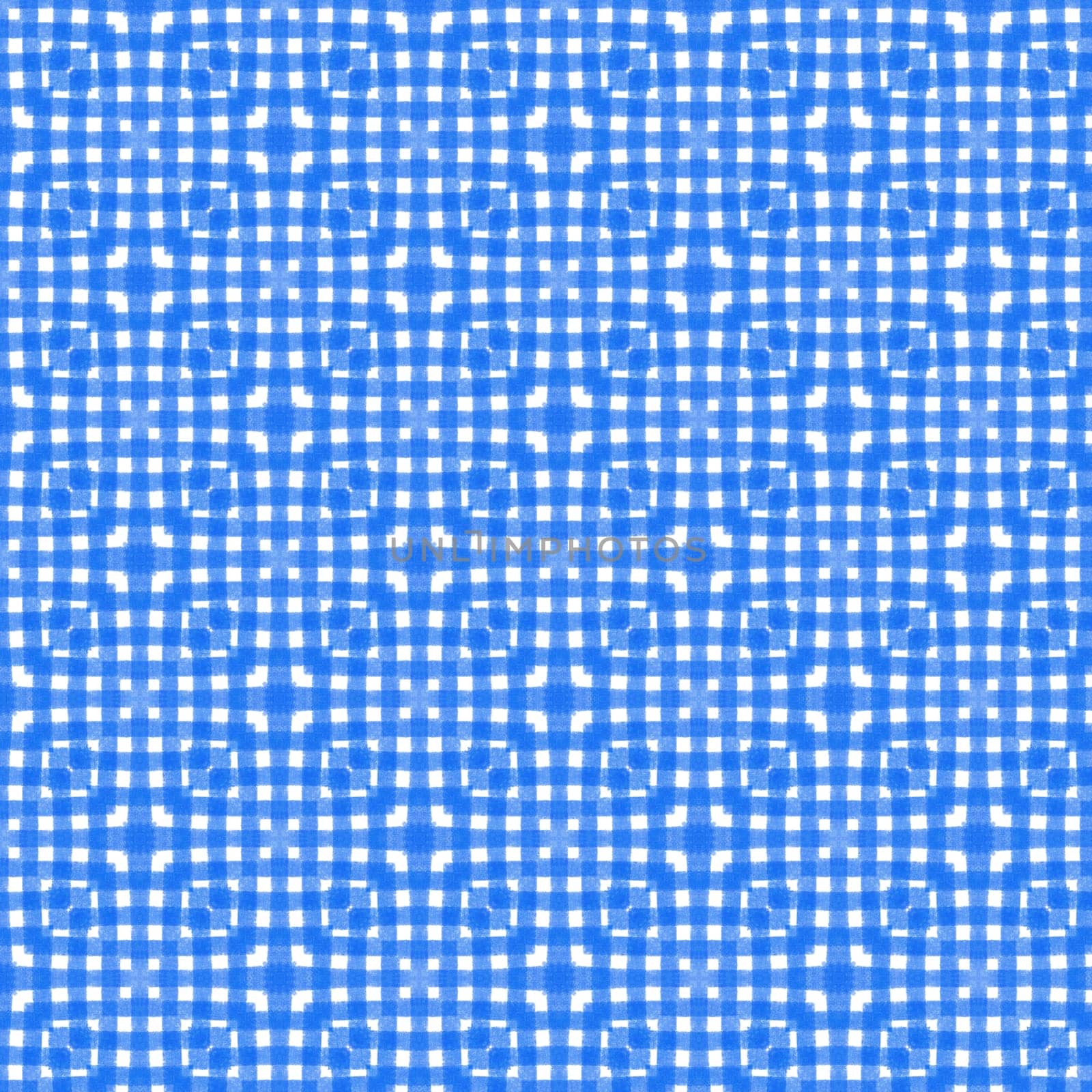 Abstract blue seamless pattern background for usage as an aesthetic and a decorative element by iamnoonmai