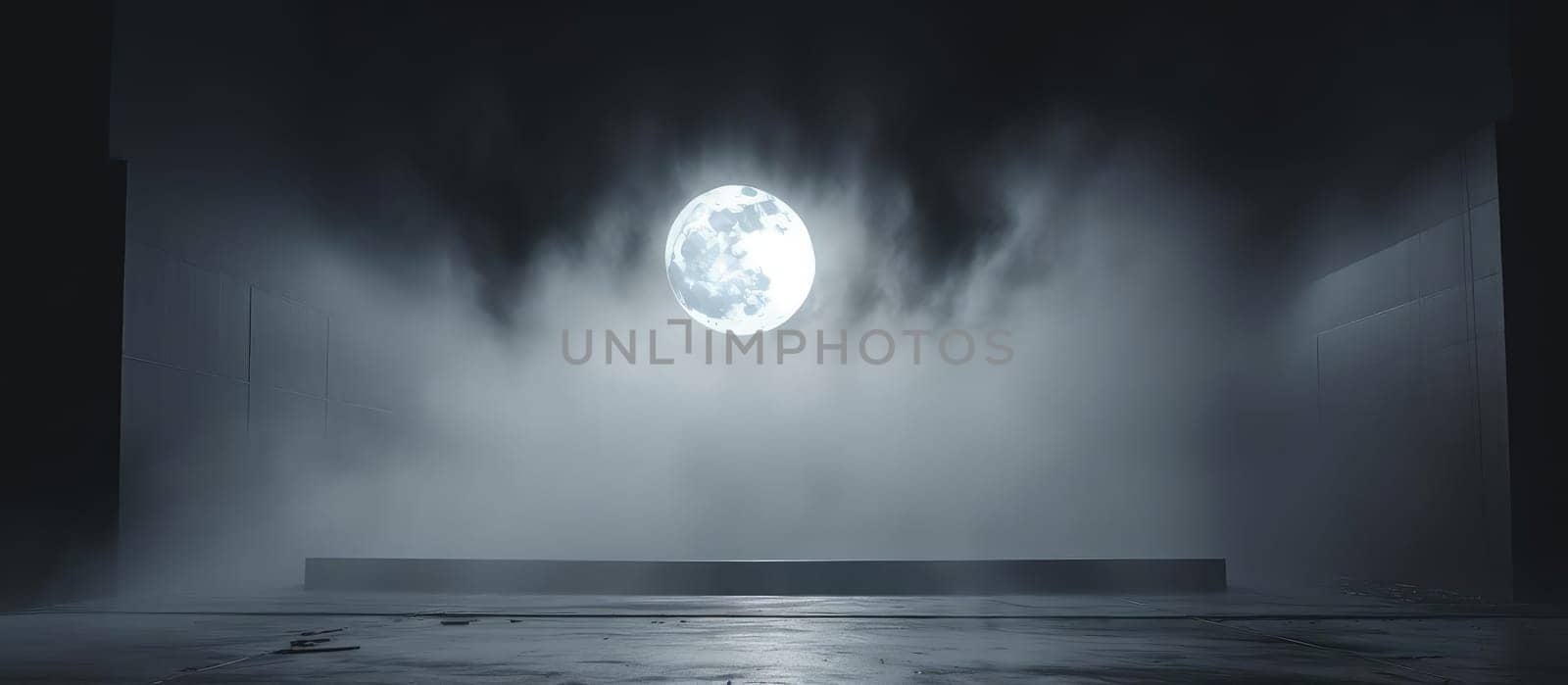 Dramatic night background by cherezoff