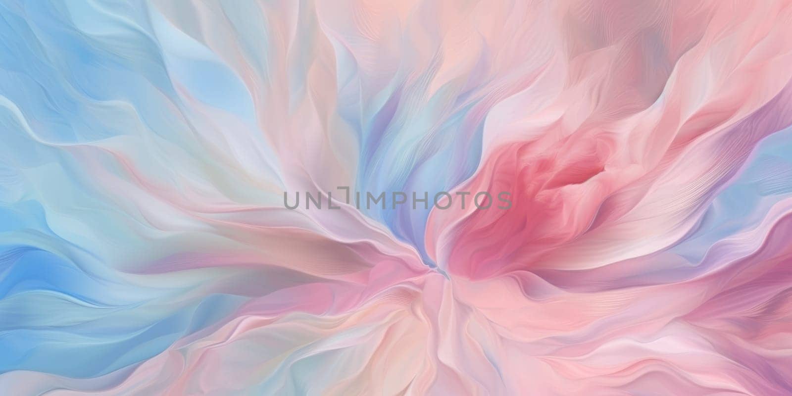 Beautiful abstract pink blue pastel impressionistic floral design background. generative ai AIG32 by biancoblue