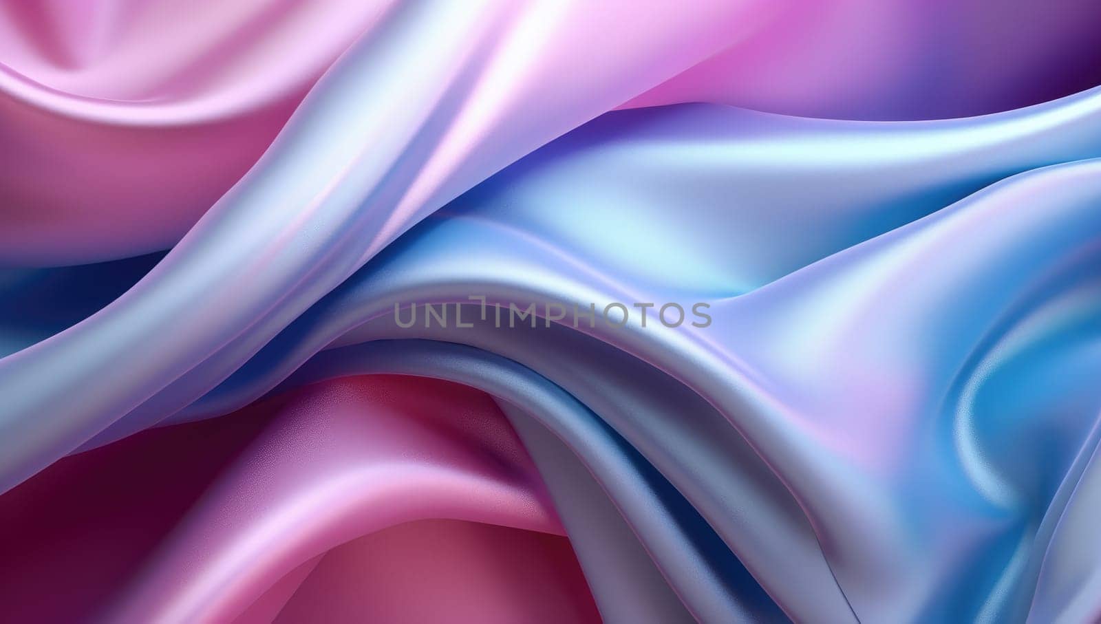 Beautiful background. Soft lines of fabric by cherezoff