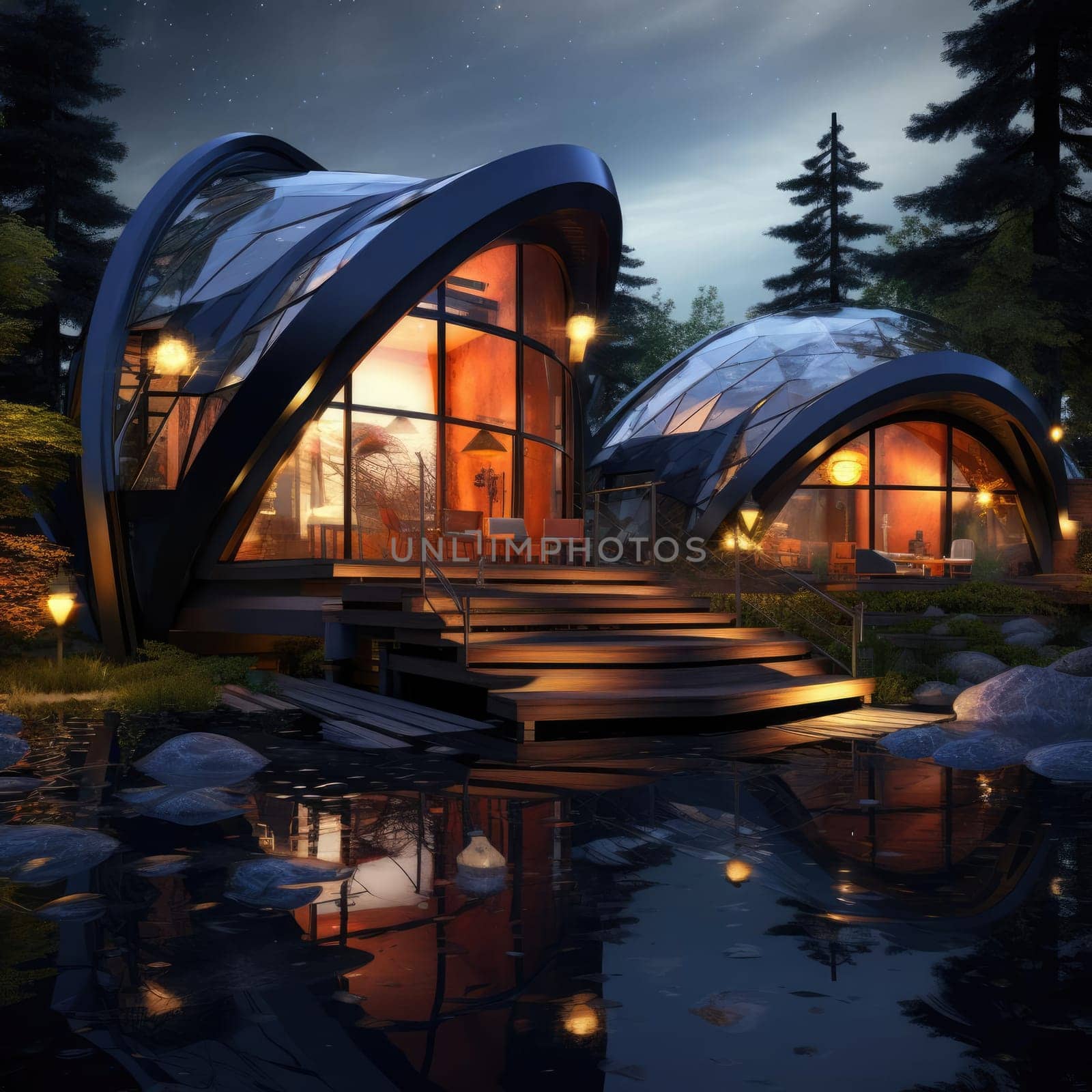 Cottage of the future by cherezoff