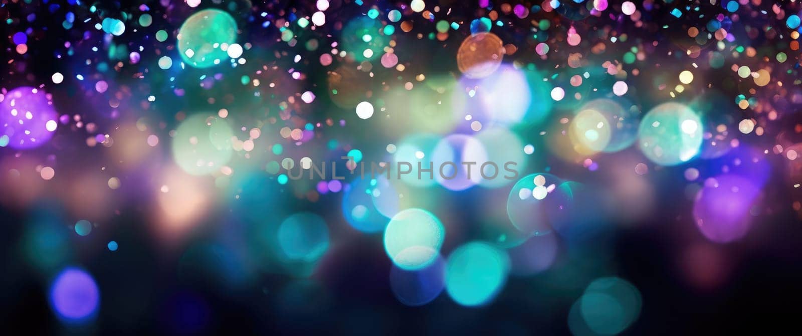 Beautiful dark background with bokeh effect