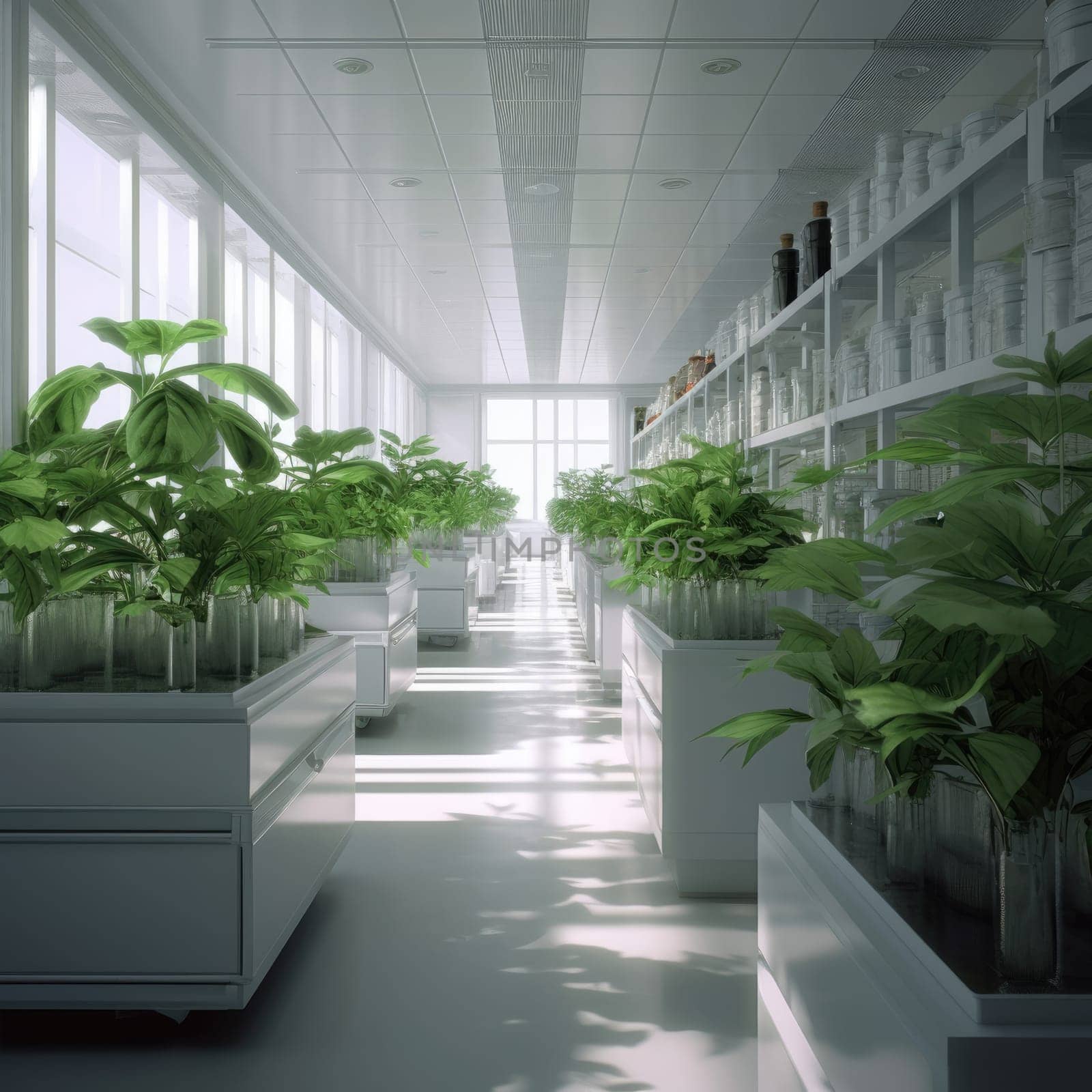 Plants in the laboratory of the future by cherezoff