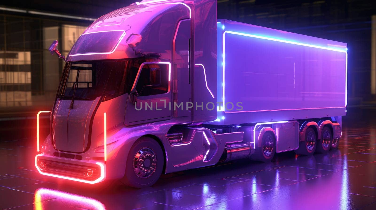 The electric truck of the future by cherezoff