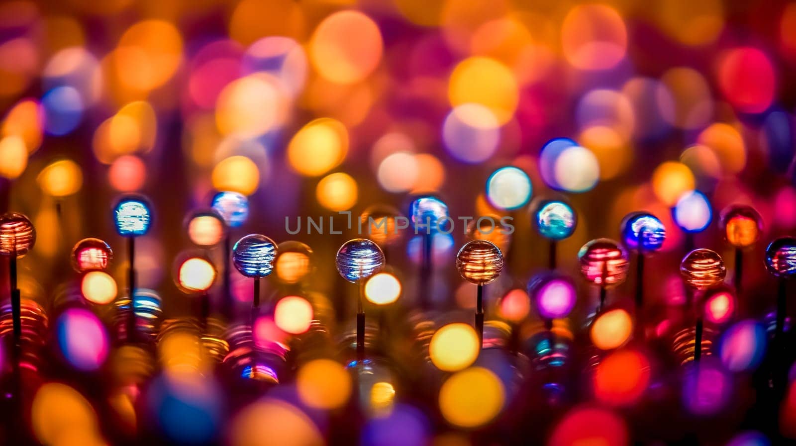 abstract background bokeh made with Generative AI. High quality illustration