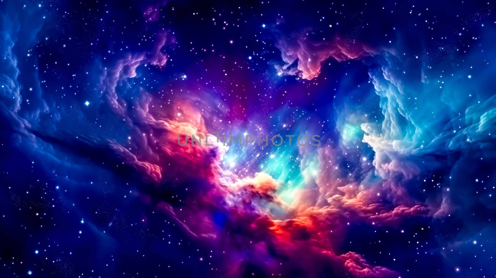 planets and galaxies in the infinite universe, astronomy and science, made with Generative AI. High quality illustration