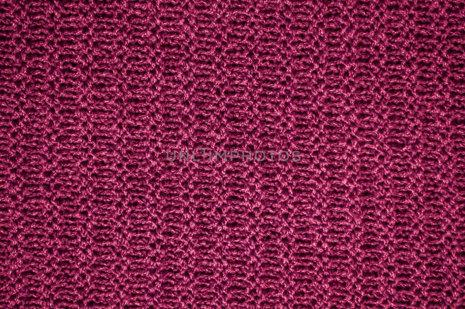 Knitted Fabric. Organic Woven Textile. Detail Jacquard Winter Background. Fiber Abstract Wool. Red Weave Thread. Nordic Warm Scarf. Cotton Canvas Material. Macro Knitted Wool.