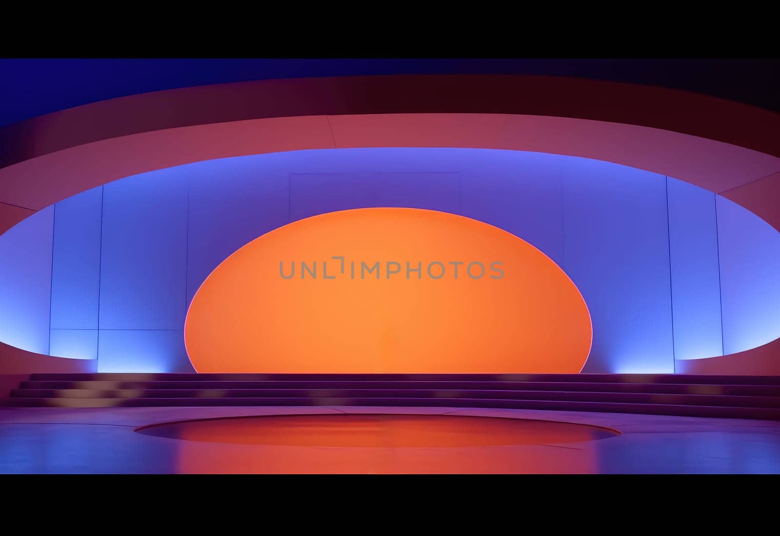 Beautiful background with ultraviolet light and space for your product by cherezoff