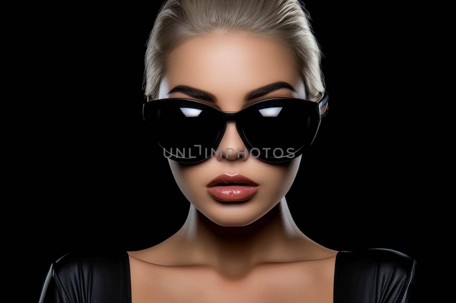 Fashion forward portrait of a stylish young woman embodying contemporary trends.