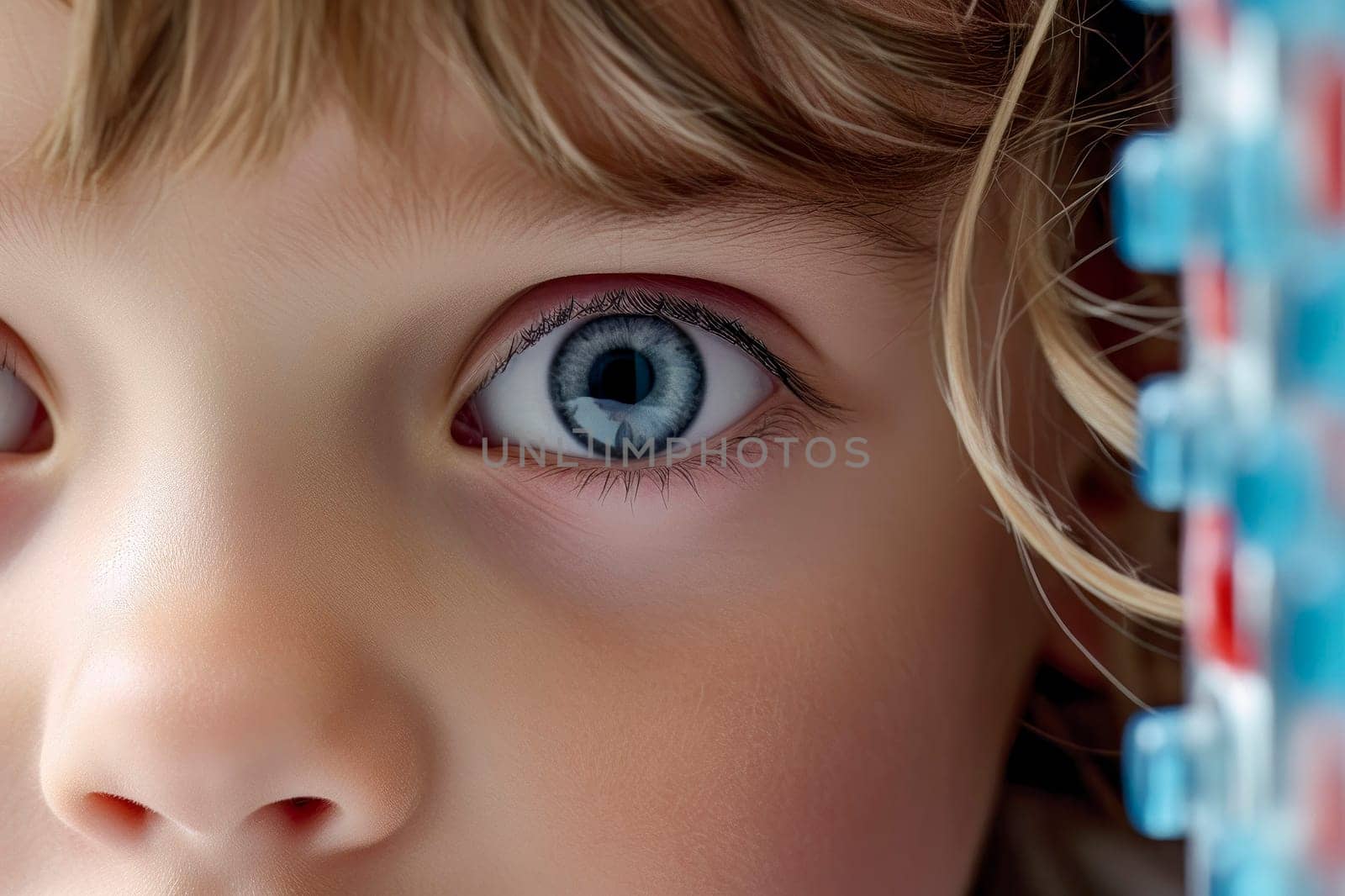 Captivating Blue-eyed Child: Innocence and Wonder by pippocarlot