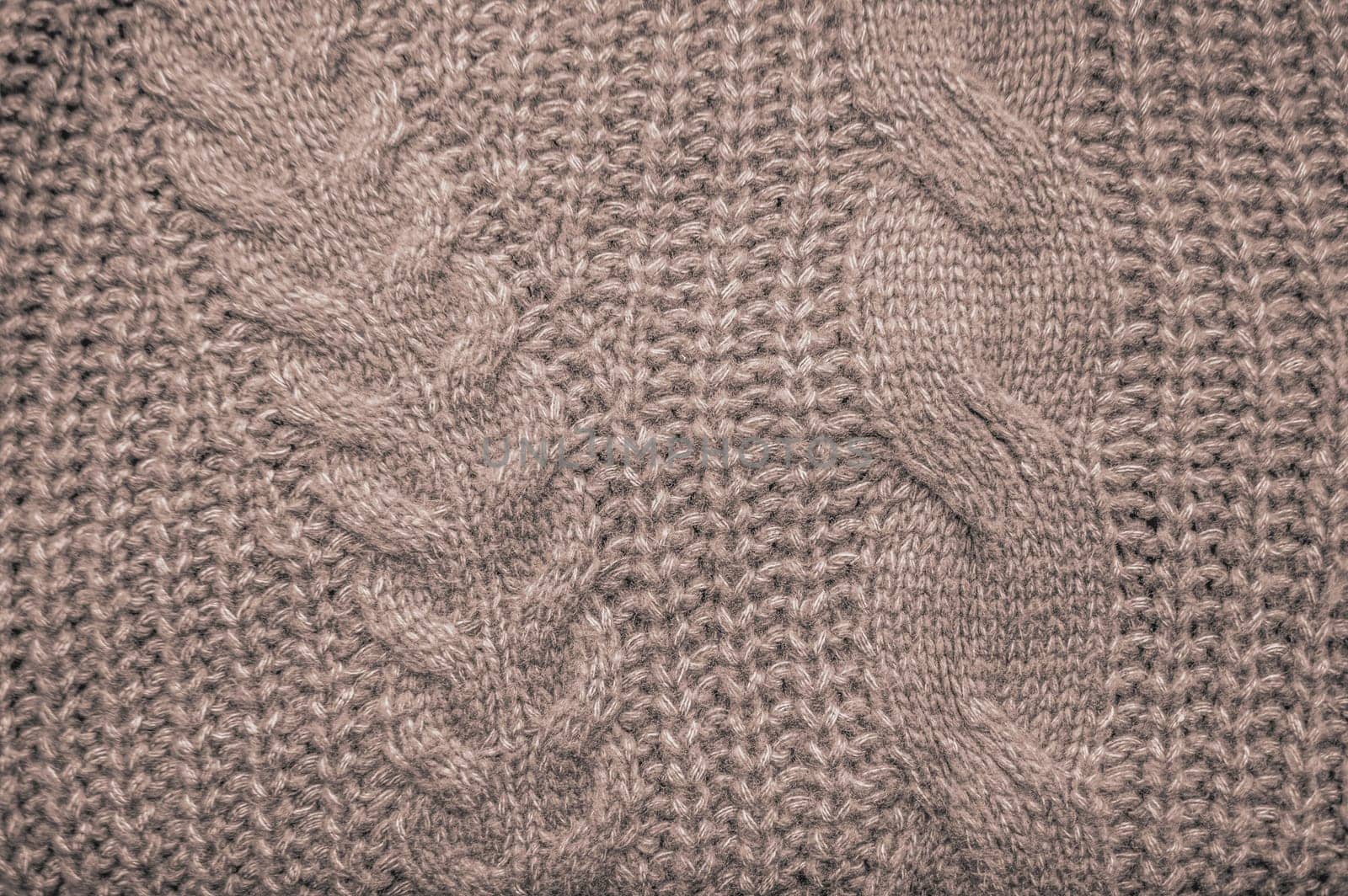 Knitting Texture. Abstract Woven Textile. Knitwear Christmas Background. Soft Knitted Texture. Fiber Thread. Scandinavian Holiday Jumper. Woolen Cloth Wallpaper. Structure Knitted Texture.