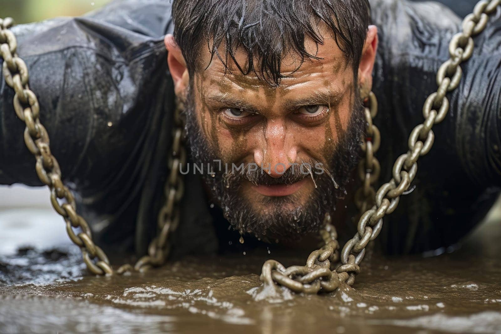 Captive: Bound Prisoner Trapped in the Mud" by pippocarlot