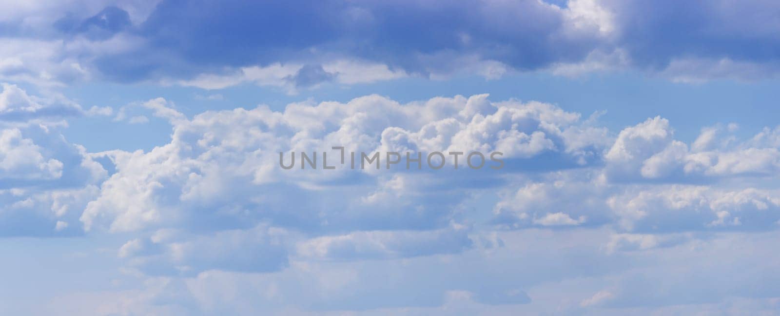 Summer blue sky cloud gradient light white background. Selective focus