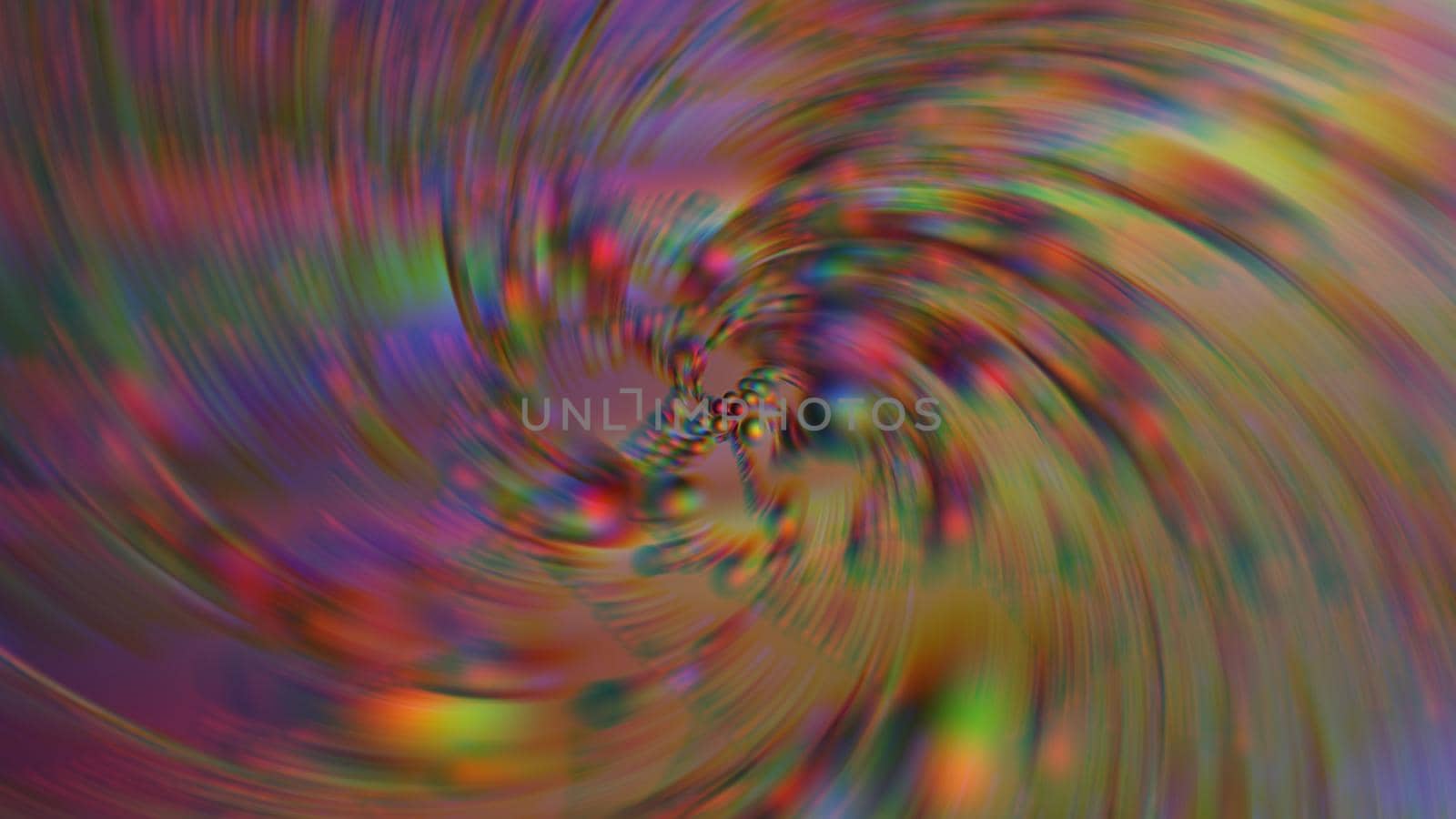 Abstract blurred background with the movement of Christmas balls. by Vvicca