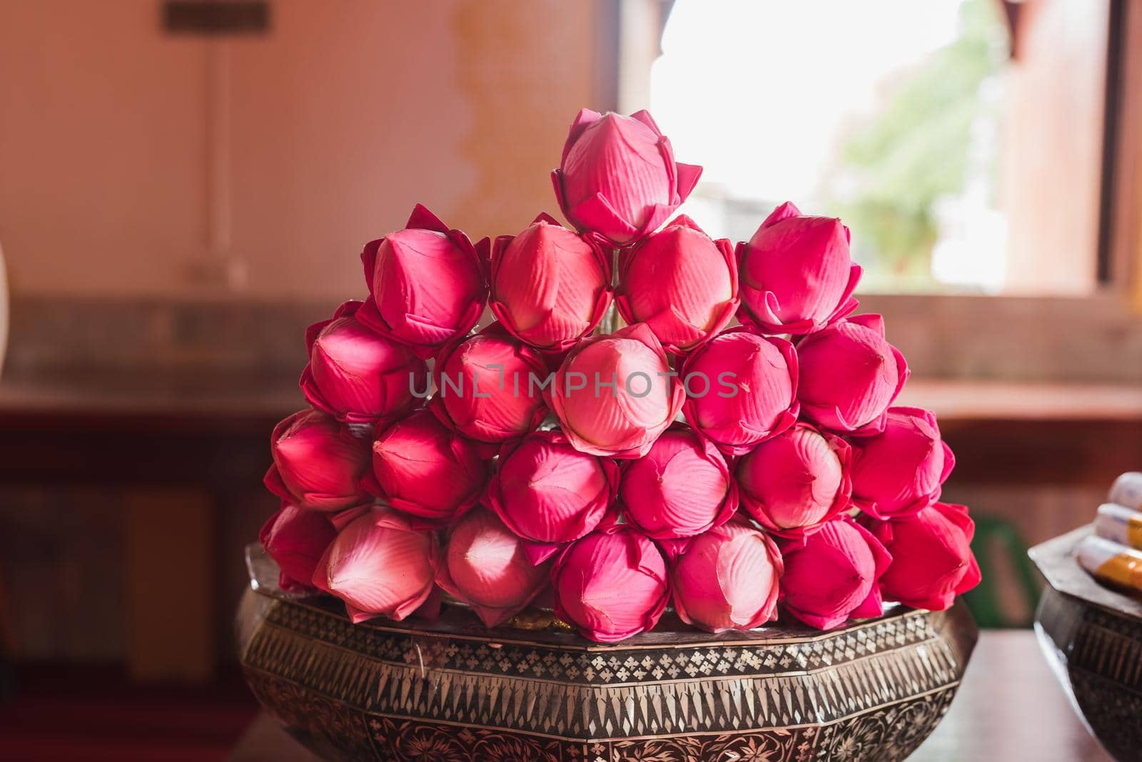 lotus for Buddhist religious ceremony

 by Wmpix