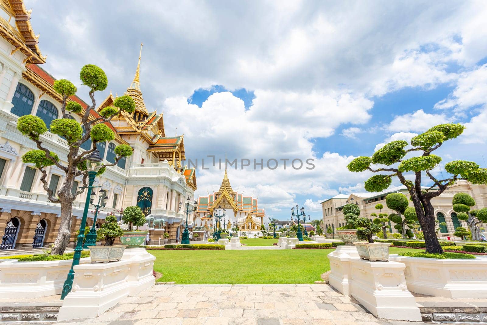 The Royal Palace in Bangkok, Thailand by Gamjai